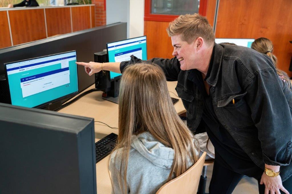 Docent techniek Maaike RSG Enkhuizen
